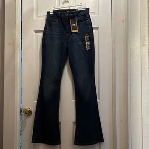 Lee Women's Deep Indigo Flare Jeans